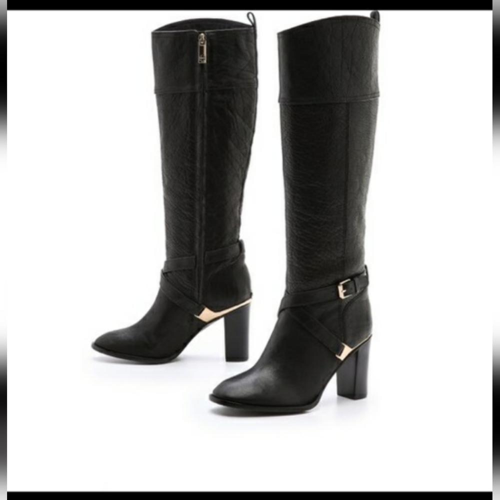 NWOT RARE Tori Burch Livingston knee high boot size 9.5